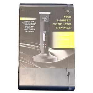 Ion Max Two Speed Cordless Professional Trimmer Salon Quality Model 102902 New